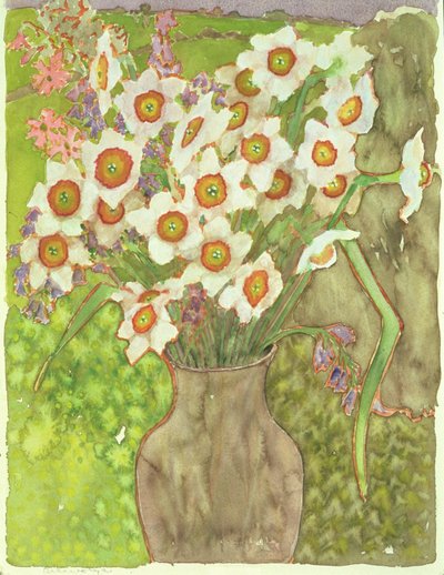 جونكويلز في توايلايت ، 1999 (مرحاض على ورق) بواسطة ليليان ديليفوريا